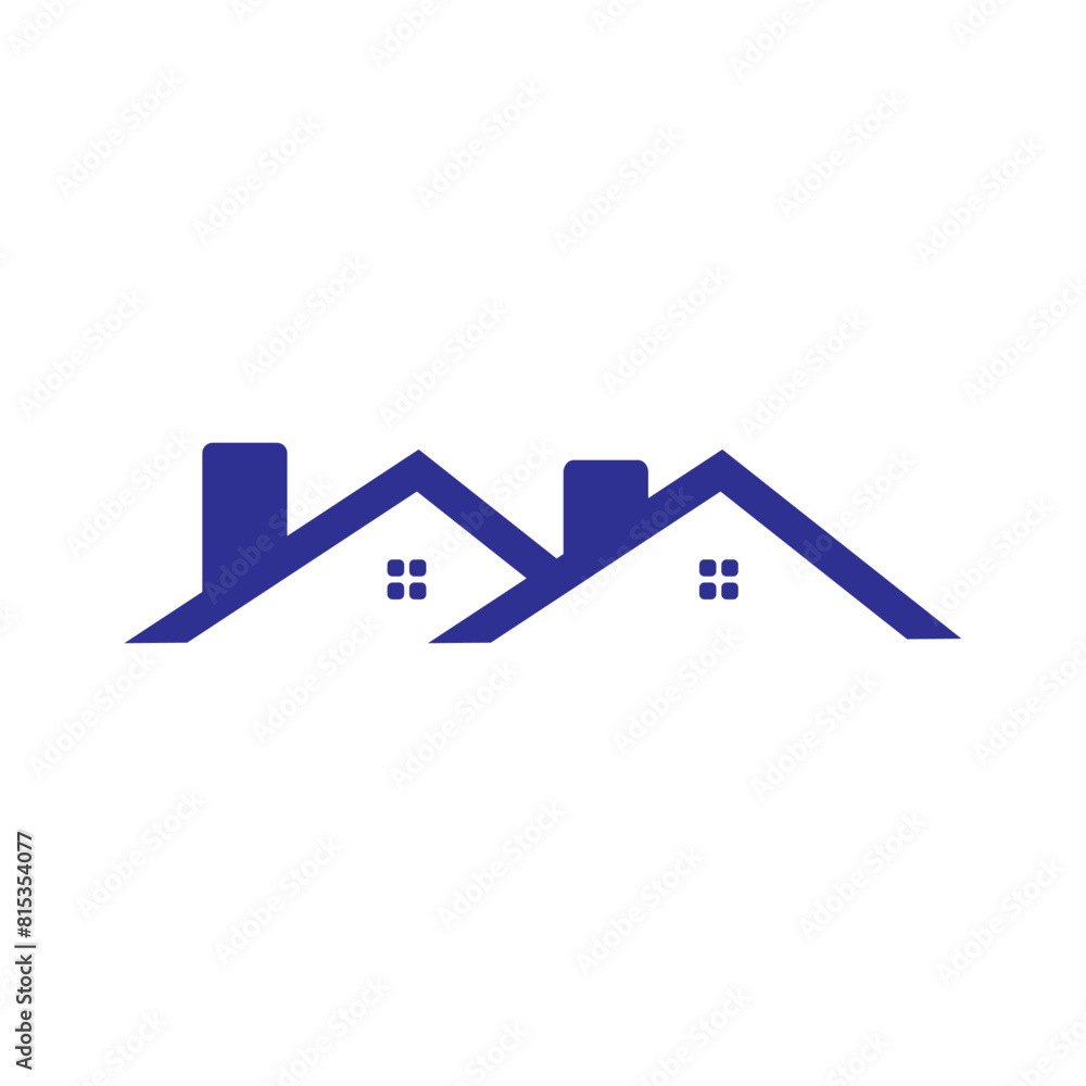 Canvas Prints roof logo icon