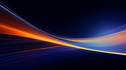 Digital technology space flowing dynamic light poster PPT background