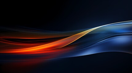 Digital technology space flowing dynamic light poster PPT background