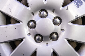 Plastic wheel hubcaps