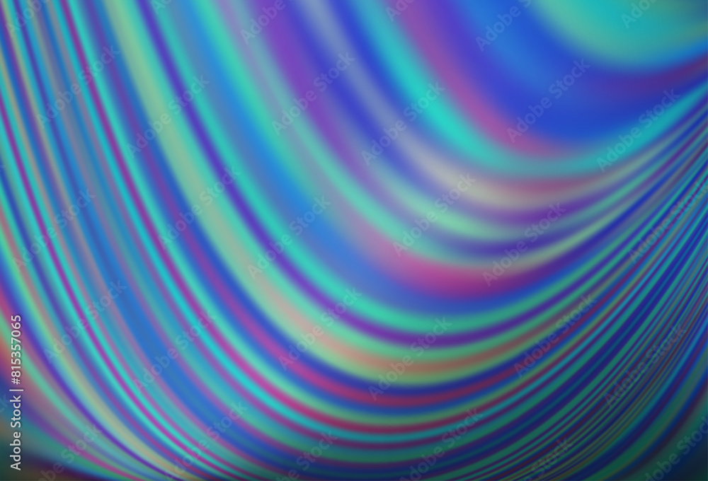 Poster light blue vector background with lamp shapes.