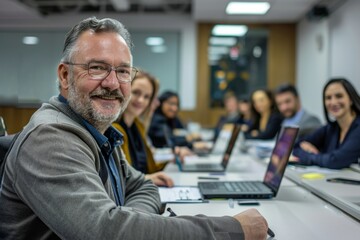 Fototapeta premium Vocational training for businesspeople