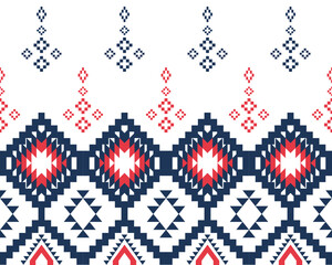 abstract Traditional geometric ethnic fabric pattern ornate elements with ethnic patterns design for textiles, rugs, clothing, sarong, scarf, batik, wrap, embroidery, print, curtain, carpet, wallpaper