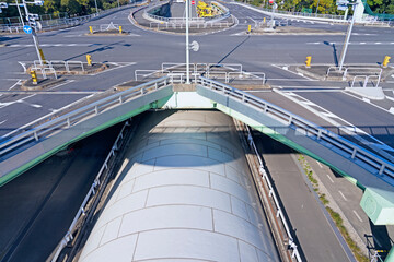 立体交差とトンネル