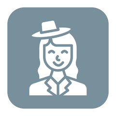 Generation X icon vector image. Can be used for Generation Gap.