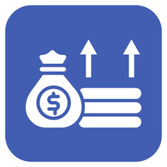 Income icon vector image. Can be used for Gig Economy.