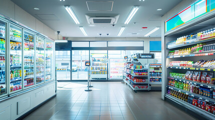 コンビニの店内のイメージ05