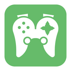 Game Controller icon vector image. Can be used for Game Design.