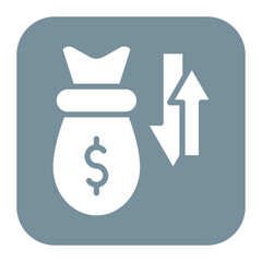 Budget Breakdown icon vector image. Can be used for Crowdfunding.