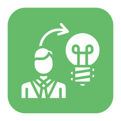 Intellectual Property icon vector image. Can be used for Crowdfunding.