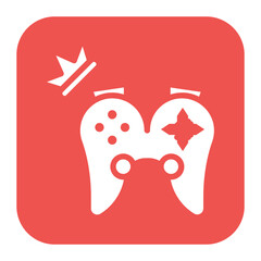 Exclusive Game icon vector image. Can be used for Game Development.