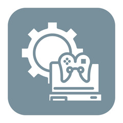 Game Mod Manager icon vector image. Can be used for Game Development.