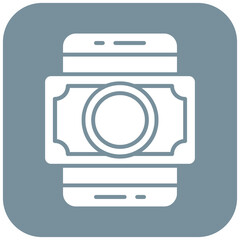 E Money icon vector image. Can be used for Web Store.