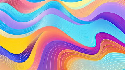 Abstract wavy background resembling a psychedelic oceanic scene