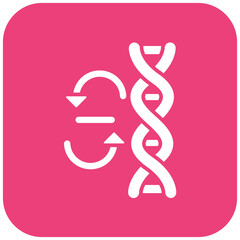 Obraz premium Genetic Modification icon vector image. Can be used for Bioengineering.