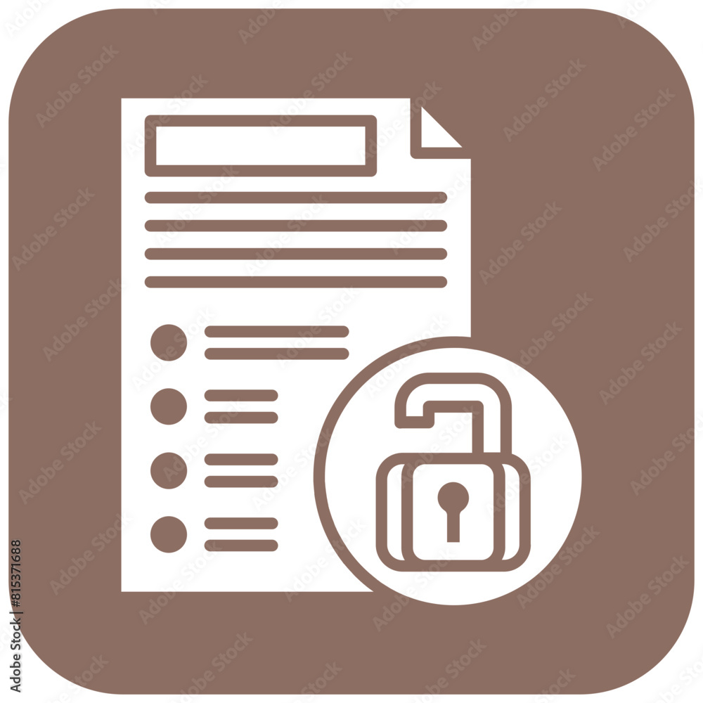 Poster file access icon vector image. can be used for web hosting.