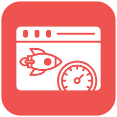 Fast Access icon vector image. Can be used for Web Hosting.
