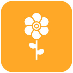 Daisies icon vector image. Can be used for Gardening.