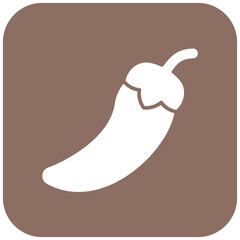 Pepper icon vector image. Can be used for Gardening.