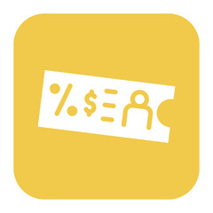 Child Ticket icon vector image. Can be used for Museum.