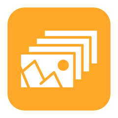 Gallery icon vector image. Can be used for Museum.