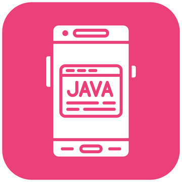Java icon vector image. Can be used for Mobile App Development.