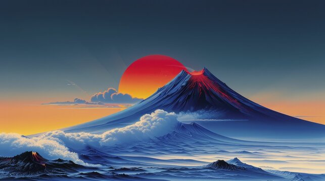 Exploring the correlation between a volcanic eruption and economic instability, emphasizing crisis response and rebuilding strategies.