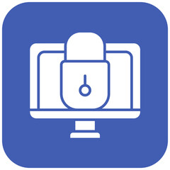 Device Security icon vector image. Can be used for GDPR.
