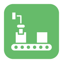 Automotive Industry icon vector image. Can be used for Industry.