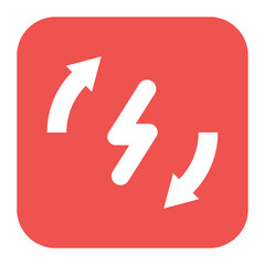 Renewable Energy icon vector image. Can be used for Industry.