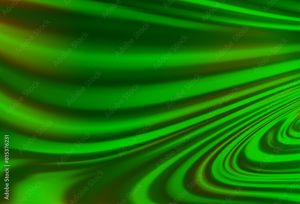 Poster light green vector template with bubble shapes.