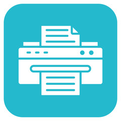 Copier Paper icon vector image. Can be used for Office.