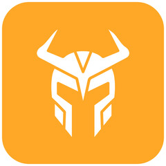 Obraz premium Viking Helmet icon vector image. Can be used for Vikings.