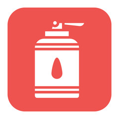 Fototapeta premium Wash Bottle icon vector image. Can be used for Science.