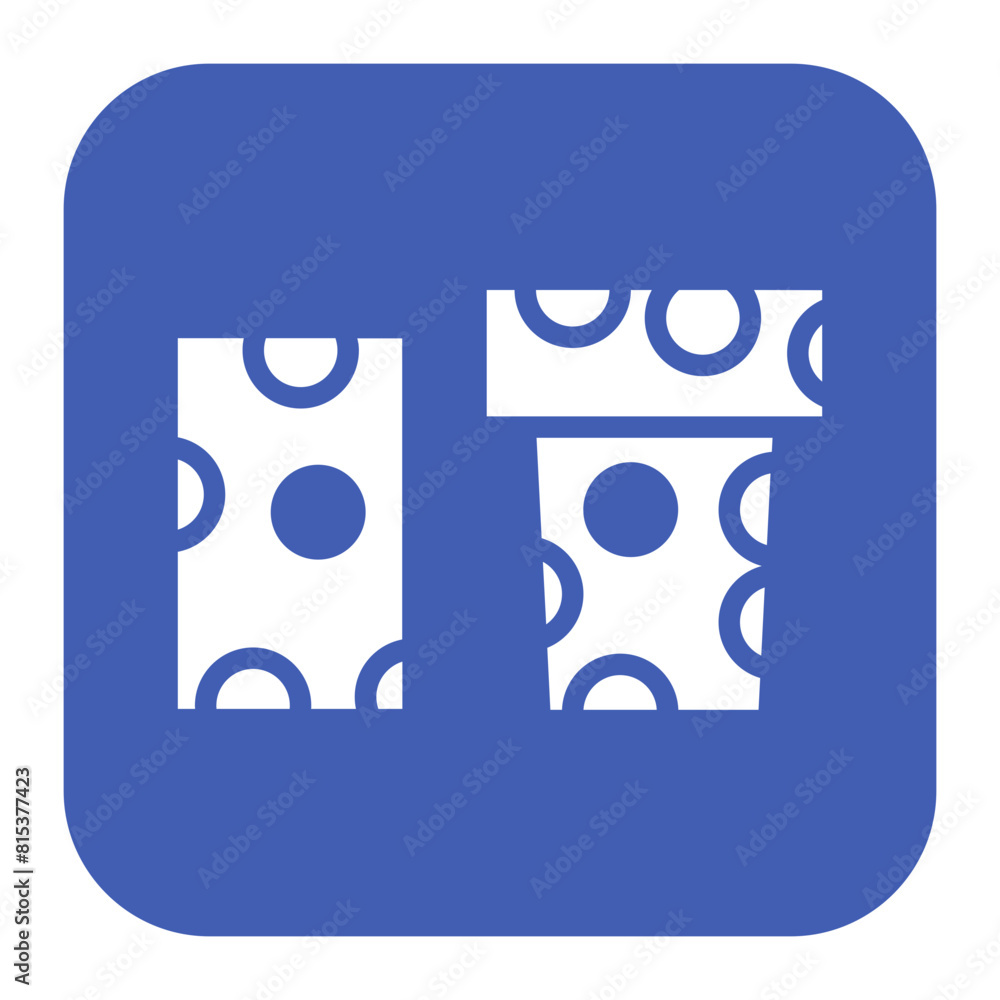 Poster corks icon vector image. can be used for science.