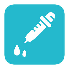 Pipette icon vector image. Can be used for Science.