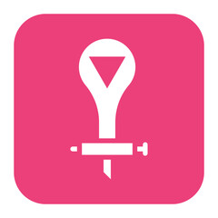 Separator Funnel icon vector image. Can be used for Science.