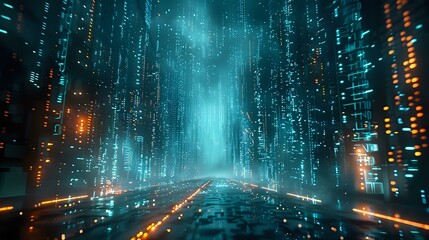 Aesthetic of Technology: Exploring the Depths of Computer Networks