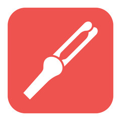 Ulna icon vector image. Can be used for Human Anatomy.