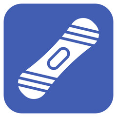Snowboard icon vector image. Can be used for Outdoor Fun.