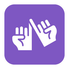 Pinky Promise icon vector image. Can be used for Friendship.