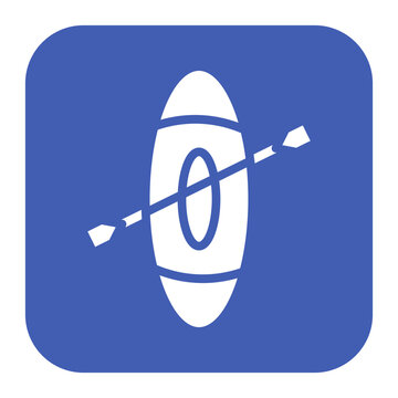 recommend clip art: Paddles icon vector image. Can be used for Ocean.