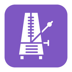 Metronome icon vector image. Can be used for Instrument.
