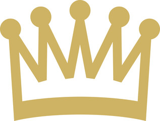 Crown King Logo Illustration