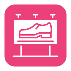 Shoe Marketing icon vector image. Can be used for Shoemaker.
