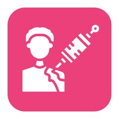 Tattoo Art icon vector image. Can be used for Art and Craft Supplies.