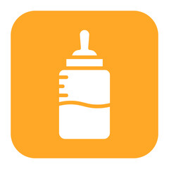 Feeder icon vector image. Can be used for Baby Shower.