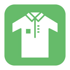 Bowling Shirt icon vector image. Can be used for Bowling.