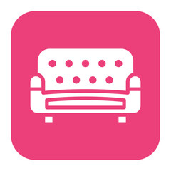 Sofa icon vector image. Can be used for Luxury.