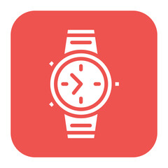 Wrist Watch icon vector image. Can be used for Luxury.
